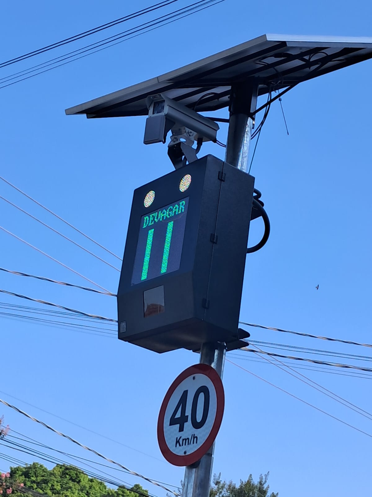 Radar instalado na av. Brasil gera debate nas redes sociais